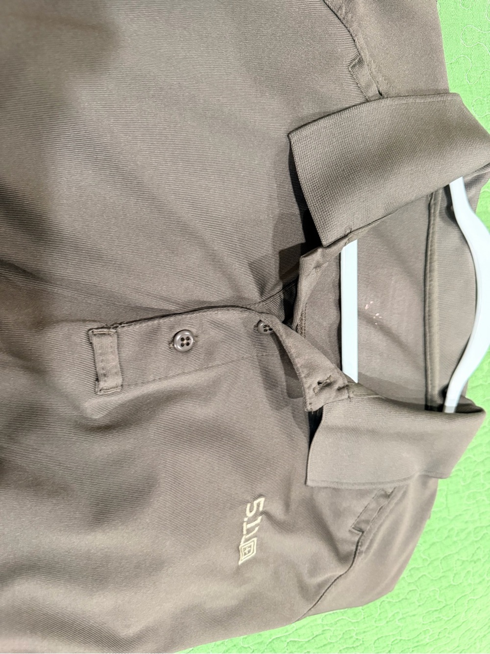 5.11 Tactical Men's Polo Shirt in Olive Green